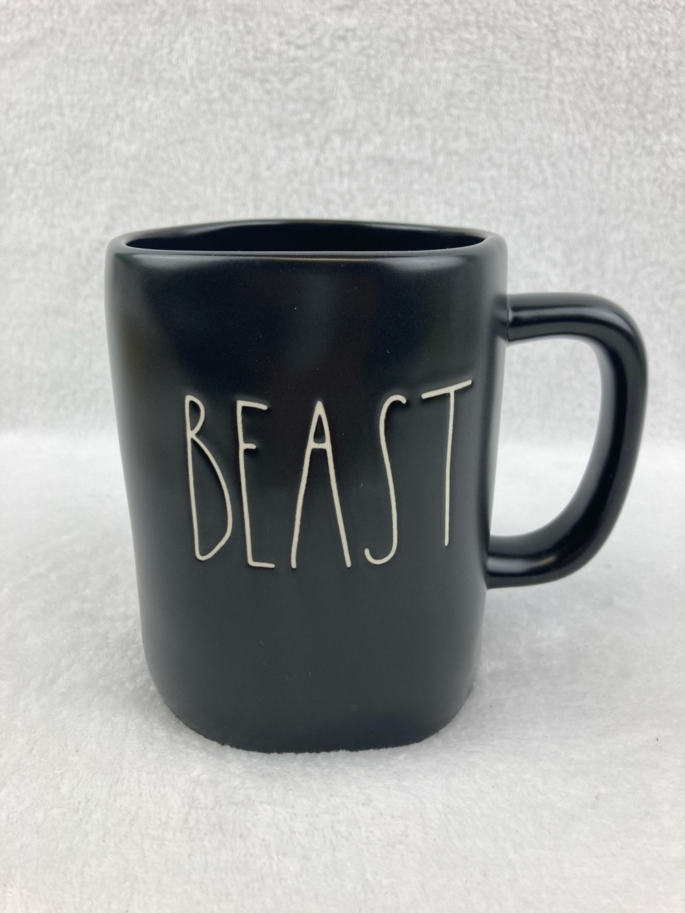 Rae Dunn Artisan Collection Stoneware Beast Mug Black